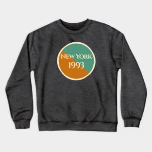 New York 1993 NYC retro aesthetic Crewneck Sweatshirt